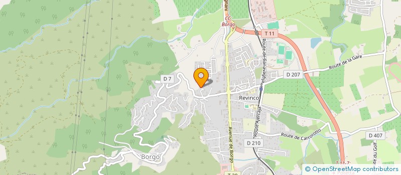 localisation de l'entreprise MADAME SOLENE GONNET à BORGO