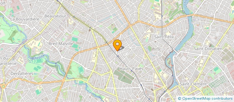 localisation de l'entreprise MADAME SOLENE GORDET à NANTES