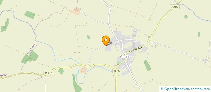 localisation de l'entreprise MADAME SOLENE GOSSELIN  GASTINS