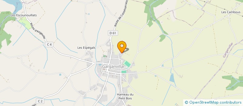 localisation de l'entreprise MADAME SOLENE GOSSO  GARGANVILLAR