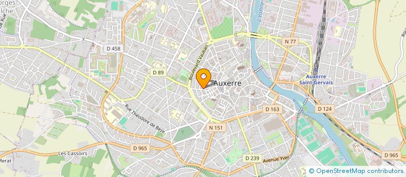 localisation de l'entreprise MADAME SOLENE GOUNOT à AUXERRE