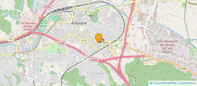localisation de l'entreprise MADAME SOLENE GOURDOU à AUBAGNE