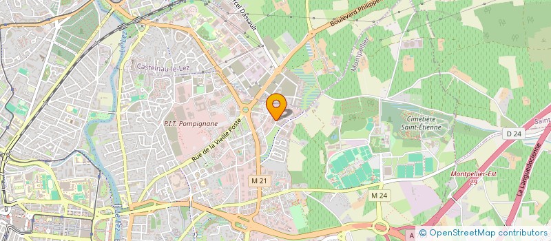 localisation de l'entreprise MADAME SOLENE GRANDJEAN à MONTPELLIER