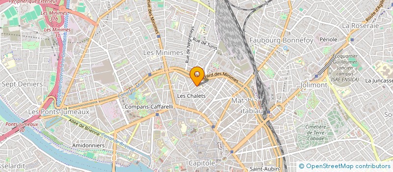 localisation de l'entreprise MADAME SOLENE GRANDU  RIVIERE-SALEE