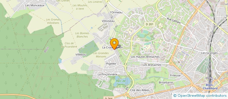 localisation de l'entreprise MADAME SOLENE GUILLAUME  VERGEROUX