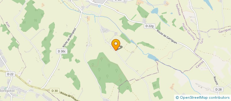 localisation de l'entreprise MADAME SOLENE GUILLOT  AZAS