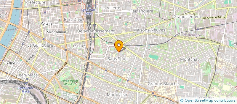 localisation de l'entreprise MADAME SOLENE GUINAMARD  LYON