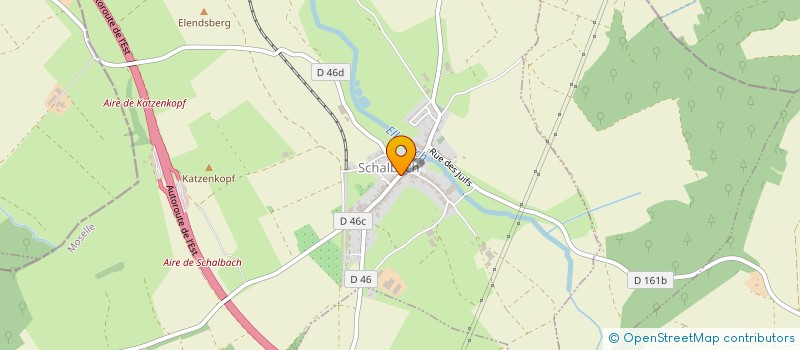 localisation de l'entreprise MADAME SOLENE GUINEBERT  SCHALBACH