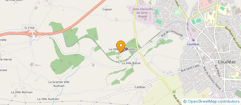 localisation de l'entreprise MADAME SOLENE GUYON à LOUDEAC