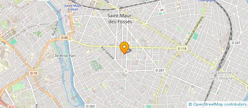 localisation de l'entreprise MADAME SOLENE HADDAD à SAINT-MAUR-DES-FOSSES
