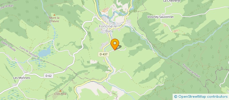 localisation de l'entreprise MADAME SOLENE HAGUEL  FONCINE-LE-BAS