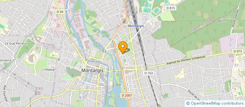 localisation de l'entreprise MADAME SOLENE HEBERT à MONTARGIS