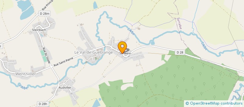 localisation de l'entreprise MADAME SOLENE HEYSER  LE VAL-DE-GUEBLANGE