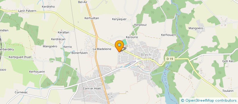 localisation de l'entreprise MADAME SOLENE KERSUZAN  BRECH