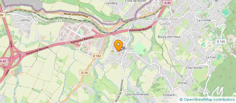 localisation de l'entreprise MADAME SOLENE KOECHLIN  ARCHAMPS