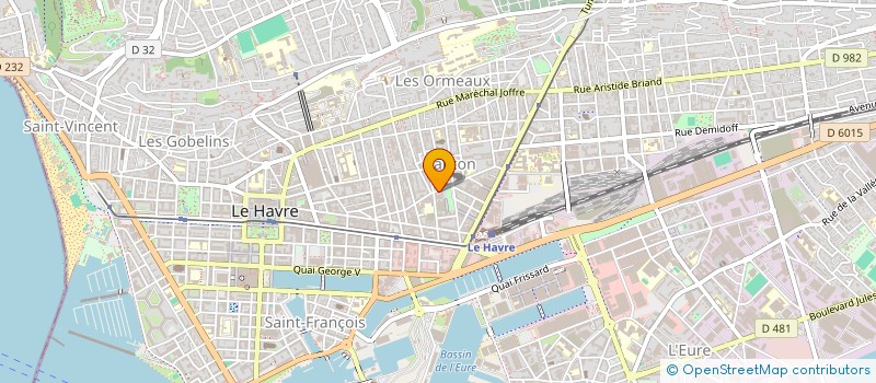 localisation de l'entreprise MADAME SOLENE LANGLAIS à LE HAVRE