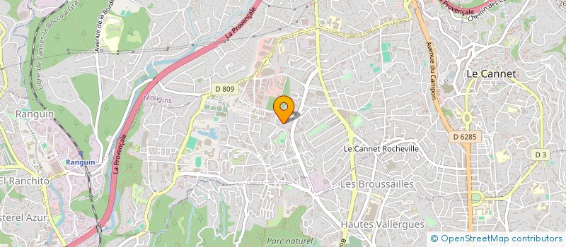 localisation de l'entreprise MADAME SOLENE LECHALUPE à LE CANNET