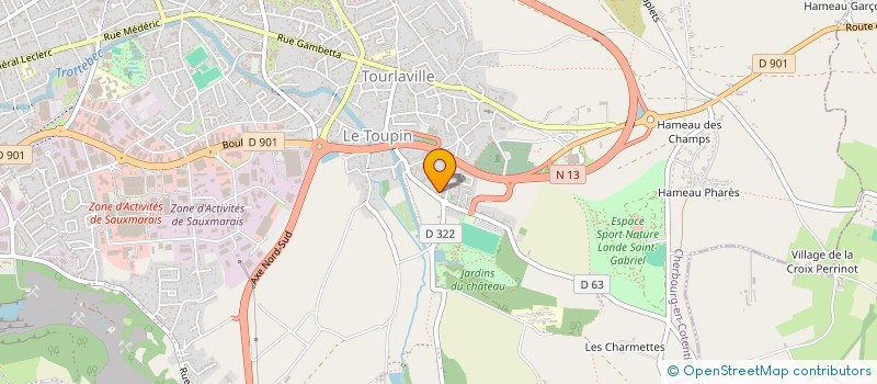 localisation de l'entreprise MADAME SOLENE LEGER  CHERBOURG-EN-COTENTIN