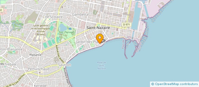 localisation de l'entreprise MADAME SOLENE LEHUEDE à SAINT-NAZAIRE