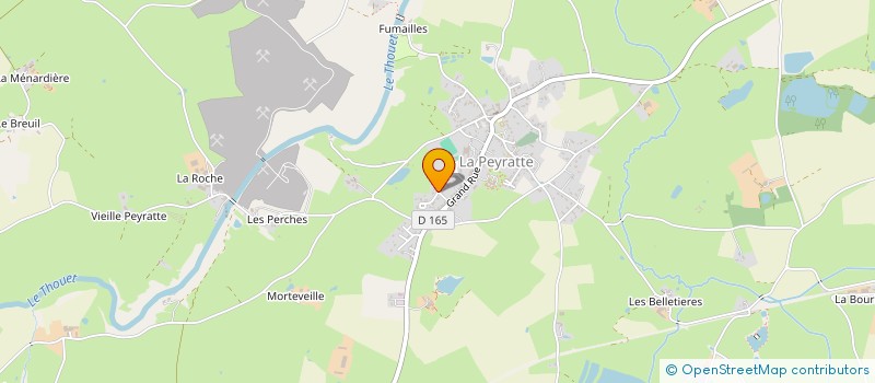 localisation de l'entreprise MADAME SOLENE LENGLET  LA PEYRATTE