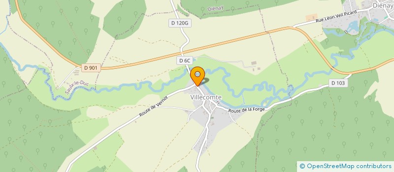 localisation de l'entreprise MADAME SOLENE LEOSTIC  VILLECOMTE