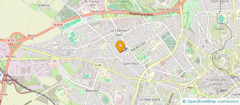 localisation de l'entreprise MADAME SOLENE LOEMBE RIANT à CAEN