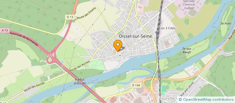 localisation de l'entreprise MADAME SOLENE LOUIS  OISSEL