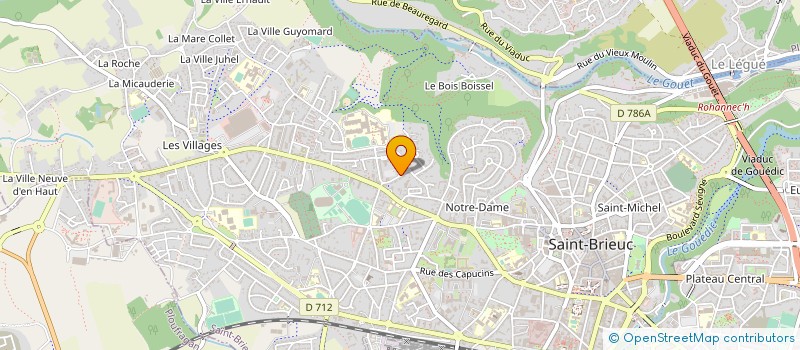 localisation de l'entreprise MADAME SOLENE LUCAS à SAINT-BRIEUC