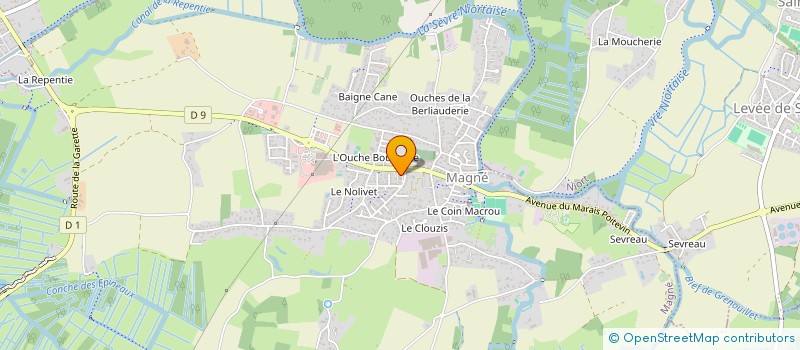 localisation de l'entreprise MADAME SOLENE MAHIEU  MAGNE