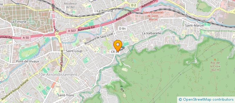 localisation de l'entreprise MADAME SOLENE MANKOWSKI  MARSEILLE