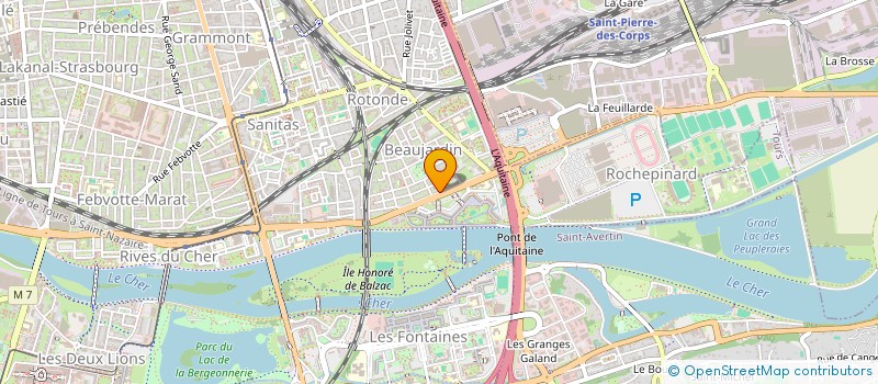 localisation de l'entreprise MADAME SOLENE MARCHAND  TOURS