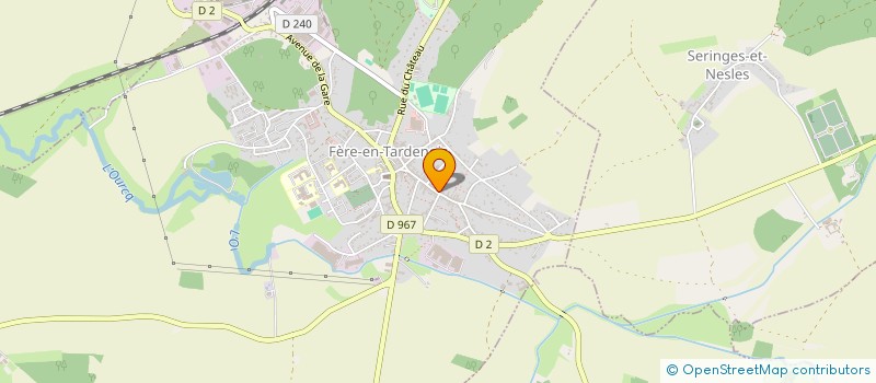 localisation de l'entreprise MADAME SOLENE MARRAO FERREIRA à FERE-EN-TARDENOIS
