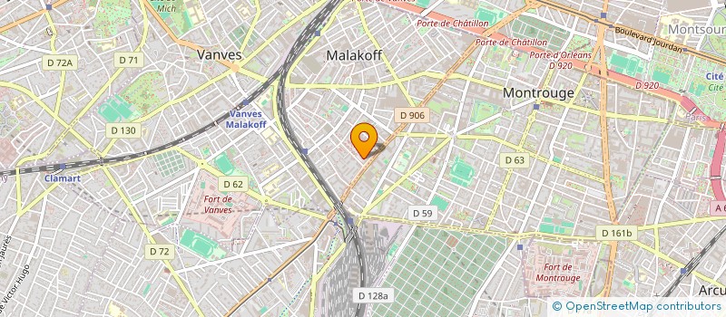 localisation de l'entreprise MADAME SOLENE MASSON à MALAKOFF