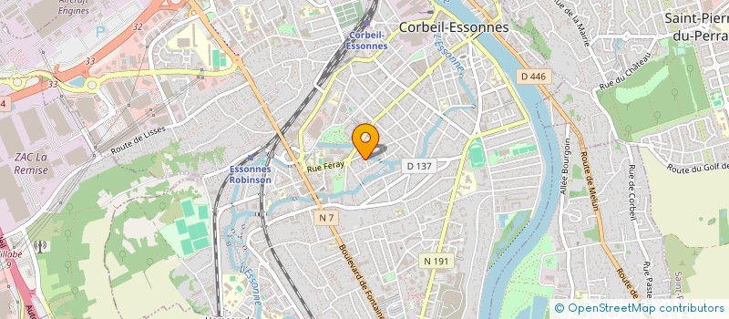 localisation de l'entreprise MADAME SOLENE MOUTARDIER à CORBEIL-ESSONNES