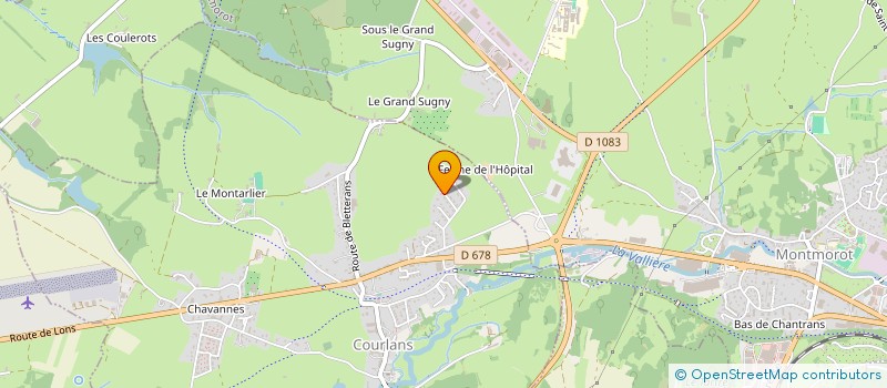 localisation de l'entreprise MADAME SOLENE OLIVIER  COURLANS