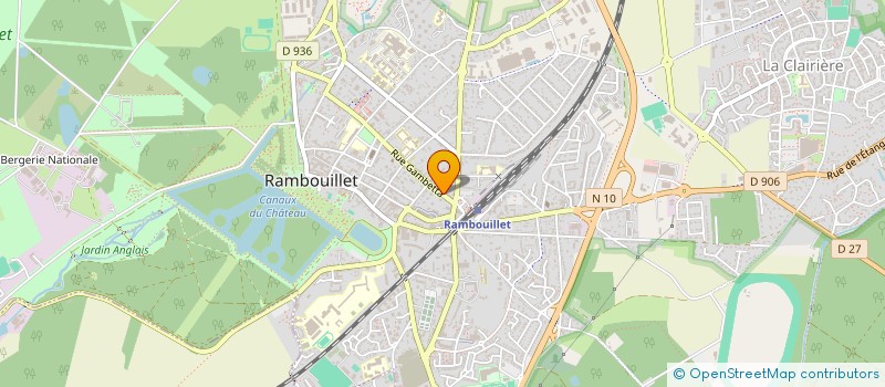 localisation de l'entreprise MADAME SOLENE PAITARD à RAMBOUILLET