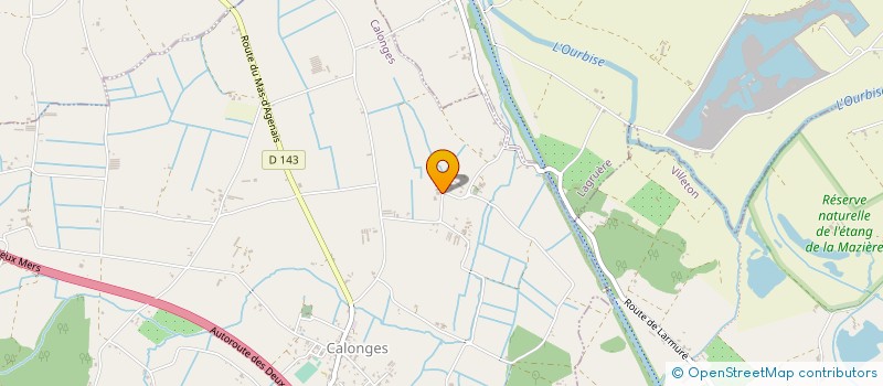 localisation de l'entreprise MADAME SOLENE PALACIO  CALONGES