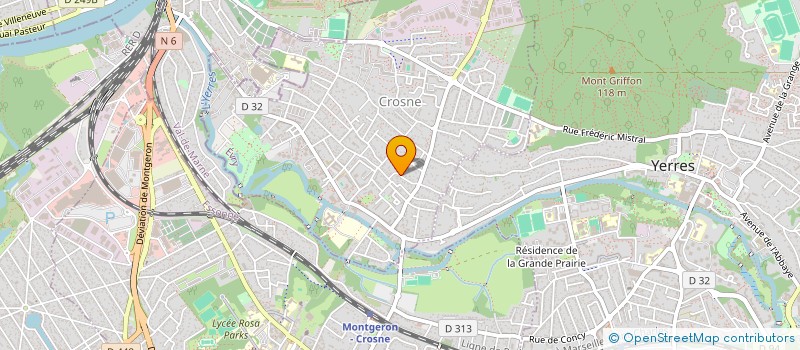 localisation de l'entreprise MADAME SOLENE PASZKO  CROSNE