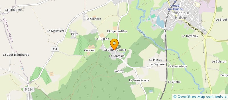 localisation de l'entreprise MADAME SOLENE PAULMIER à SABLONS-SUR-HUISNE