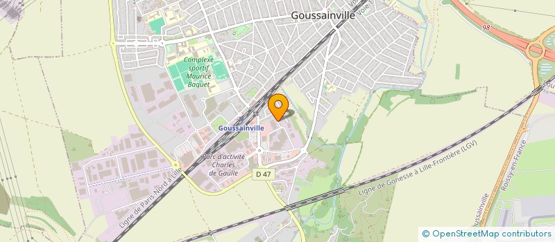 localisation de l'entreprise MADAME SOLENE PECQUET à GOUSSAINVILLE