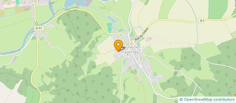 localisation de l'entreprise MADAME SOLENE PECQUET  BREUREY-LES-FAVERNEY