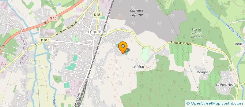 localisation de l'entreprise MADAME SOLENE PERIER  LA COURONNE