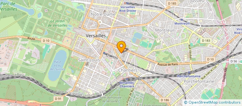 localisation de l'entreprise MADAME SOLENE PERROT à VERSAILLES