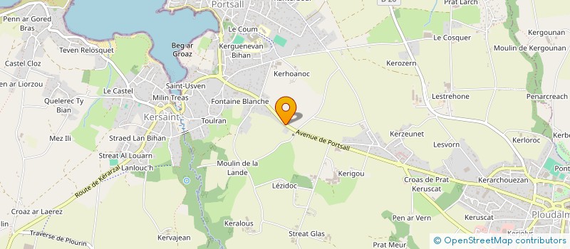 localisation de l'entreprise MADAME SOLENE PIRASTRU  LANDEDA