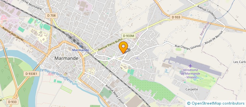 localisation de l'entreprise MADAME SOLENE PONTREAU  MARMANDE