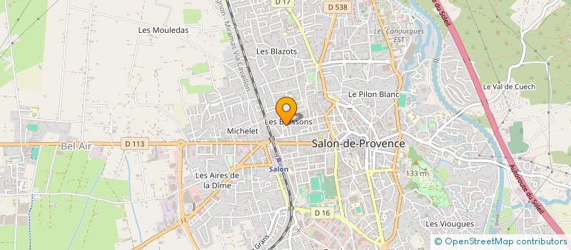 localisation de l'entreprise MADAME SOLENE PORTEU à SALON-DE-PROVENCE