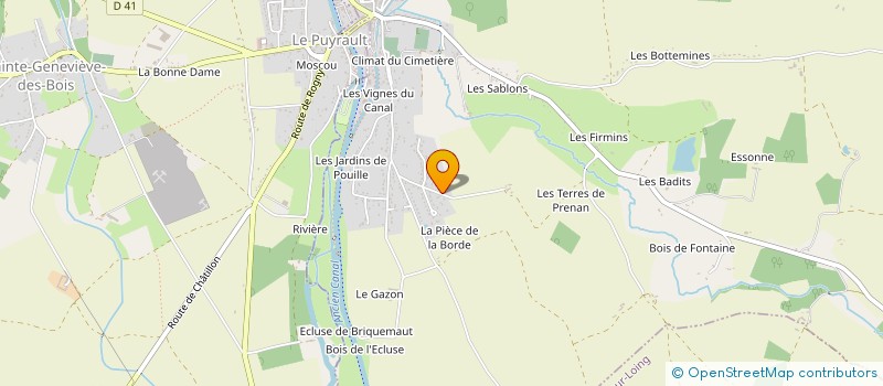 localisation de l'entreprise MADAME SOLENE QUERNEC à AMILLY