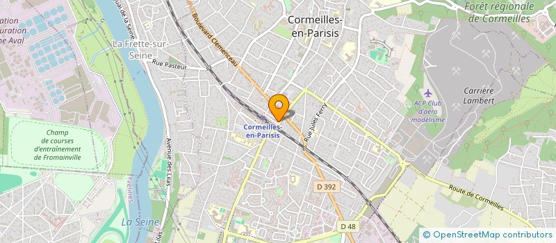 localisation de l'entreprise MADAME SOLENE REGAIRAZ  CORMEILLES-EN-PARISIS