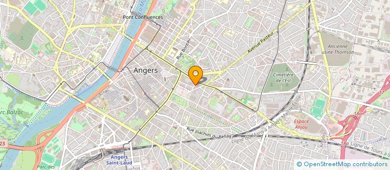 localisation de l'entreprise MADAME SOLENE SAISON  ANGERS