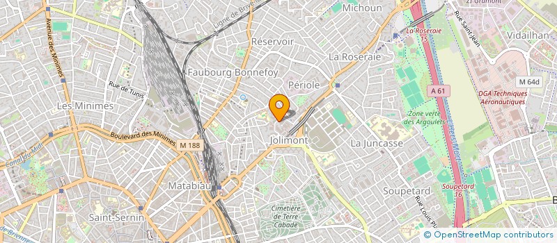 localisation de l'entreprise MADAME SOLENE SANCHEZ  TOULOUSE